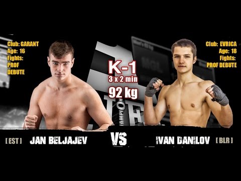 Jan Beljaev vs Ivan Danilov - "NUMBER ONE Fight Show" Seasson 3 - 14.03.2015 - Tallinn