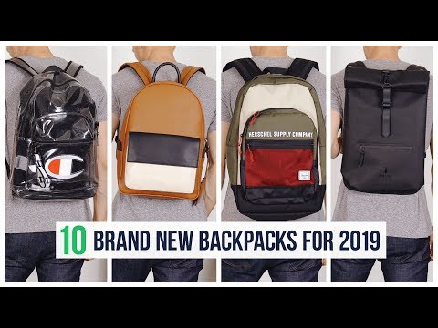 10 Backpacks You Need for Fall 2019 | Brand New Men’s BTS Book Bags