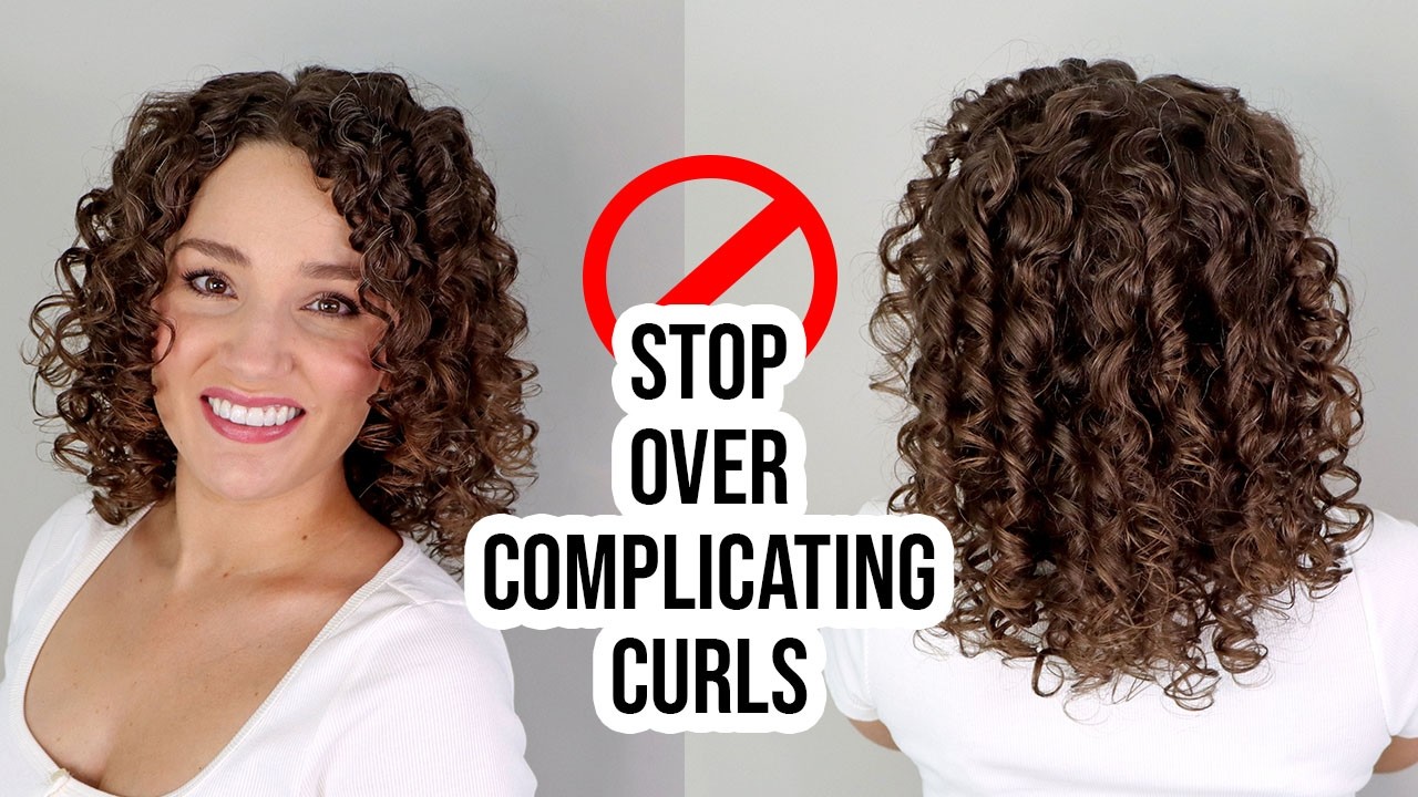 How to Simplify your Curly Hair Routine + Minimize Products