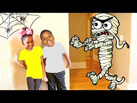 HALLOWEEN MUMMY vs Shasha and Shiloh - Onyx Kids