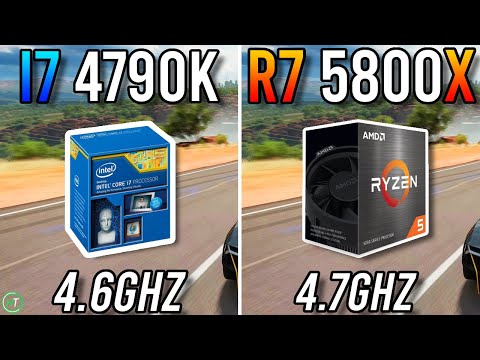 Intel i7 4790k OC vs Ryzen 7 5800X - RTX 3070 8GB