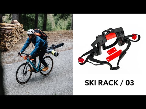 Bike and on sale ski rack