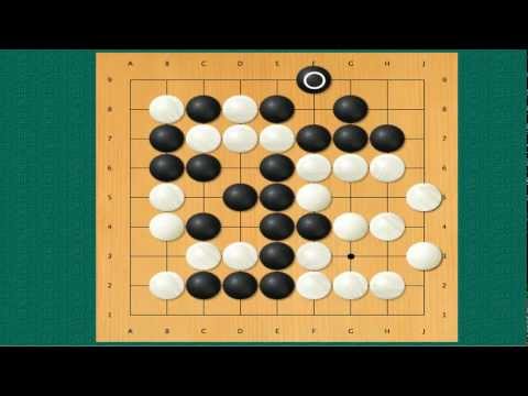 legendary go game - Go Seigen vs Miyamoto Naoki 9x9 (1 of 2 games)