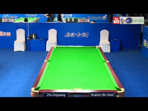 Zhu Anguang v Ibrahim Bin Amir - 2018 JOY World Chinese Pool Masters #4 Xiushui Station