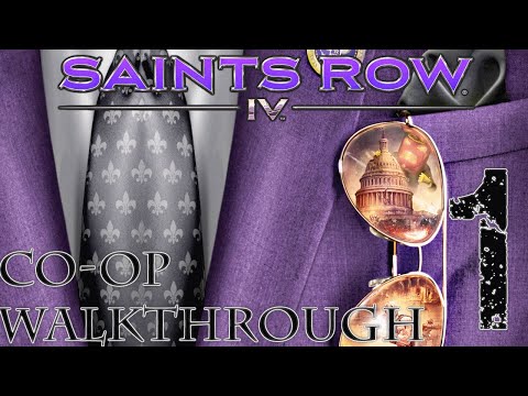 Saints Row 4 Co-op Walkthrough Episode 1 | Aliens suck! | Commentary HD