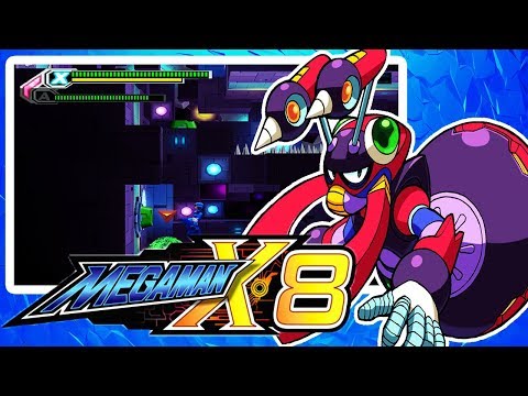 Megaman X8 Gravity Antonion Stage 100 % Complete