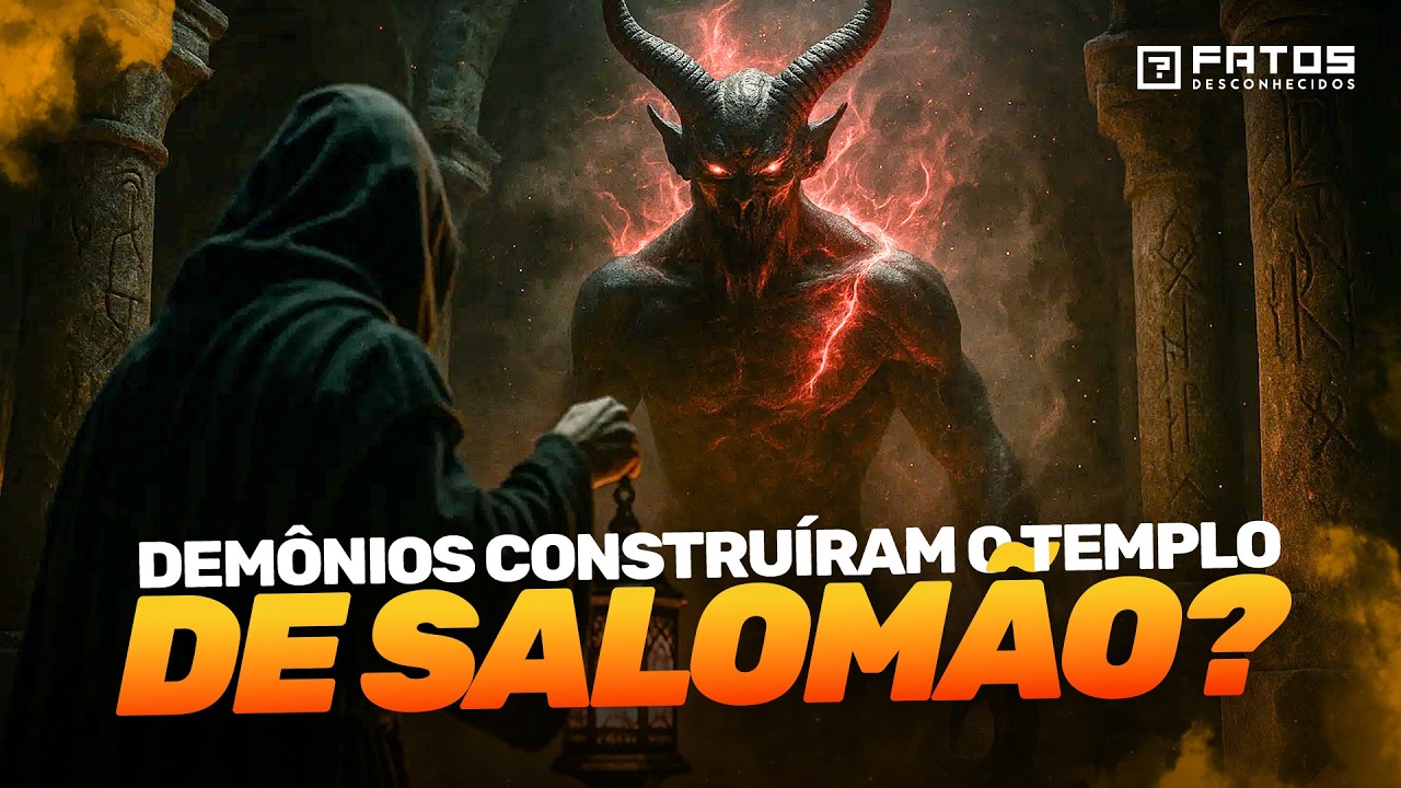 A história do Rei Salomão e os 72 DEMÔNIOS!
