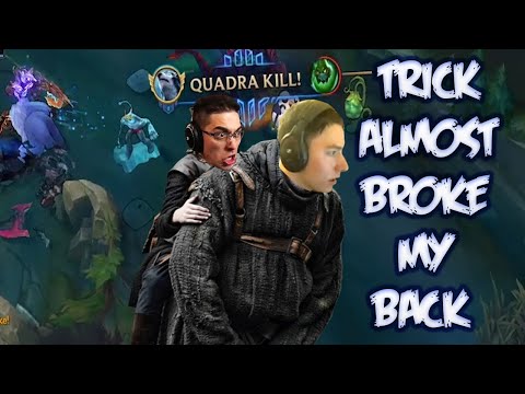 CARRYING TRICK2G BROKE MY BACK (HES HEAVY) - Cookiemanman