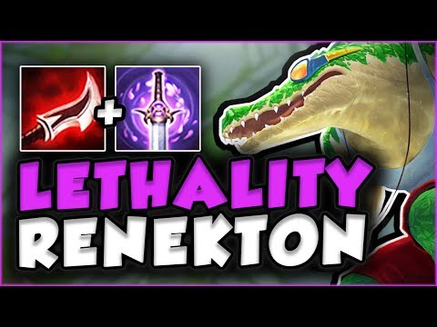SoloRenektonOnly | Return of FULL LETHALITY RENEKTON!