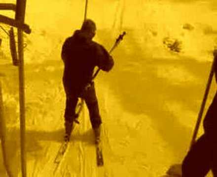 sciare Montalbert(francia)take the skilift difficult