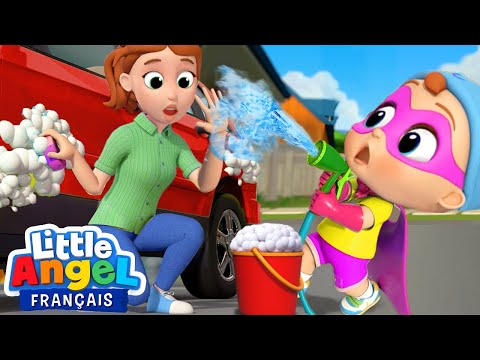 C’est comme ça qu’on fait! | Le monde de Bébé Louis | Little Angel Français - Comptines