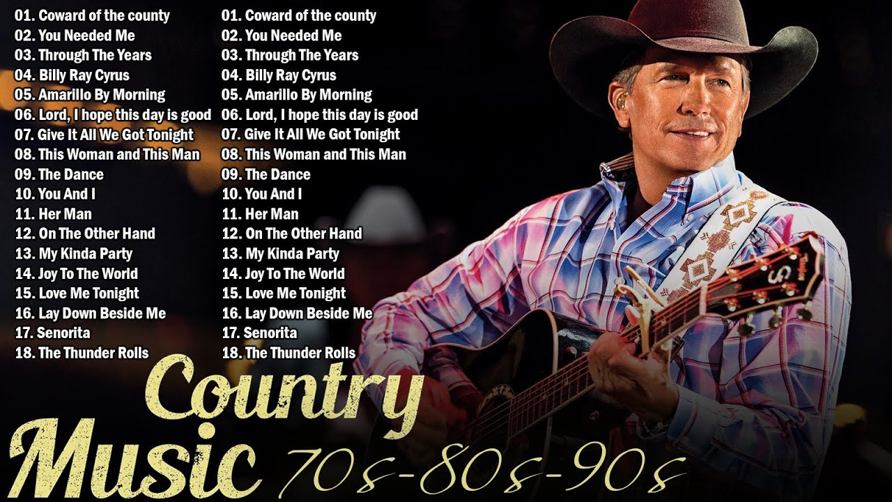 Country Music 2025 🎸 Old Clasic Country Songs 80s 90s  playlist all hits for old men