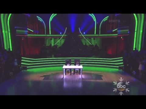 Derek Hough & Amber Riley dancing Jazz on DWTS 11 18 13