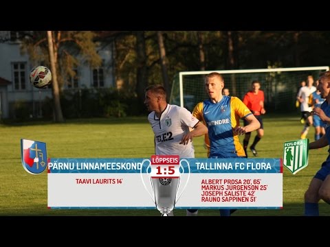 XXIII voor 2015: Pärnu Linnameeskond - Tallinna FC Flora 1:5 (1:3)