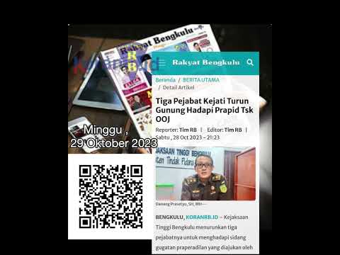 Top News Koran RB, Minggu, 29 Oktober 2023