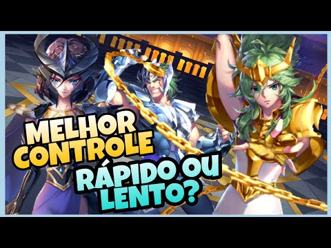 Strategic Differences Between Fast Control and Slow Control - Saint Seiya Awakening