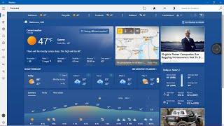 YouTube Recording Weather - April Forecast