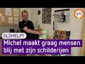 Schilderen is voor Michel een uitlaatklep | Gelderland Helpt