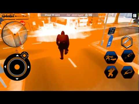 Kong Gorilla Monster Attack Robot Monster Rampage Video