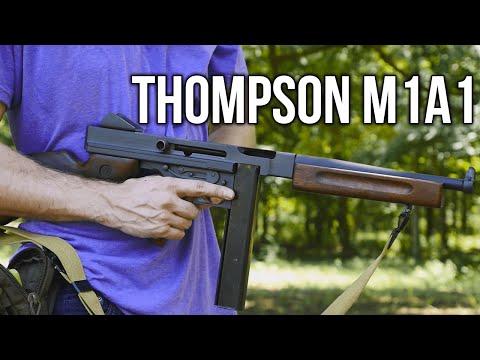 The Thompson M1A1 Submachine Gun (Full Auto)