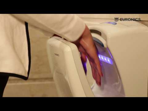 Euronics White Kinox ZJD5TN Jet Hand Dryer