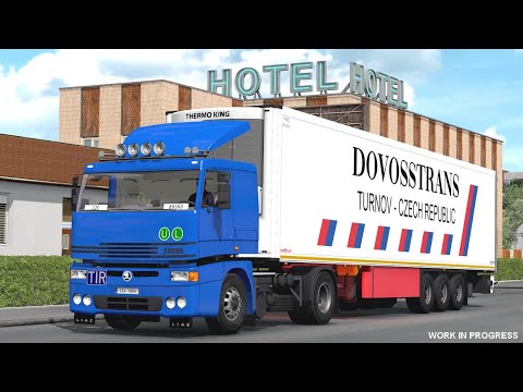 ETS2 Škoda Xena 19.47 TBV/DD Jēkabpils - Balvi