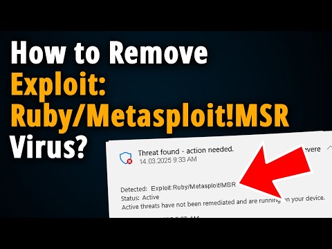 Remove Exploit Ruby Metasploit Msr Threat
