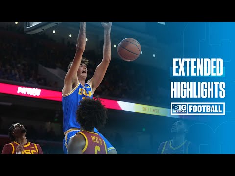 UCLA at USC | EXTENDED HIGHLIGHTS | Big Ten Men's Basketball | 1/27/25