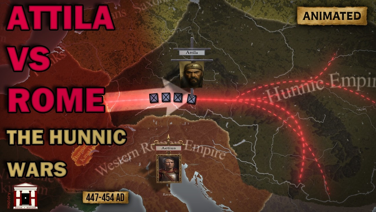 The Rise and Fall of Attila's Hunnic Empire
