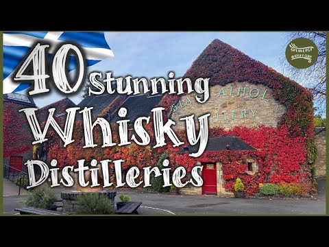 SWC on Tour: 40 Beautiful Scotch Whisky Distilleries in 10 Minutes!