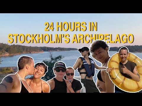 24 hours in Stockholm's archipelago | Jules gets attacked by mosquitos