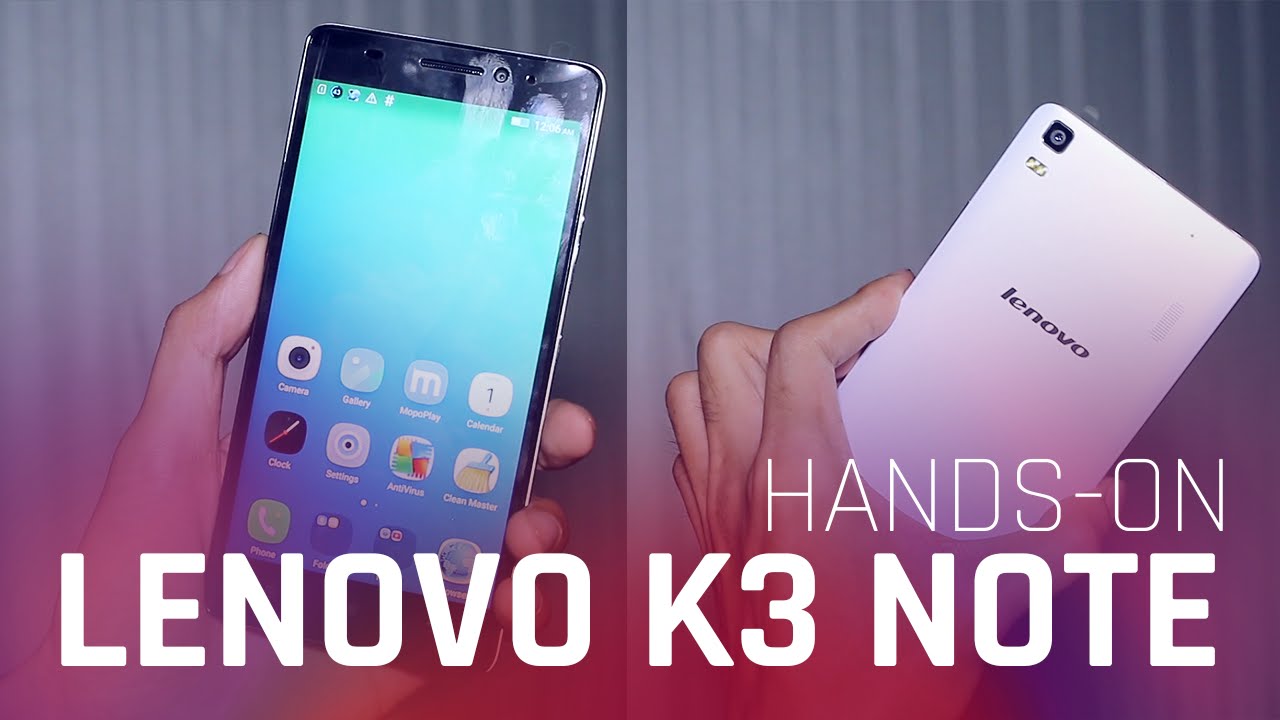 Lenovo K3 Note now available at Novo 7 Tech