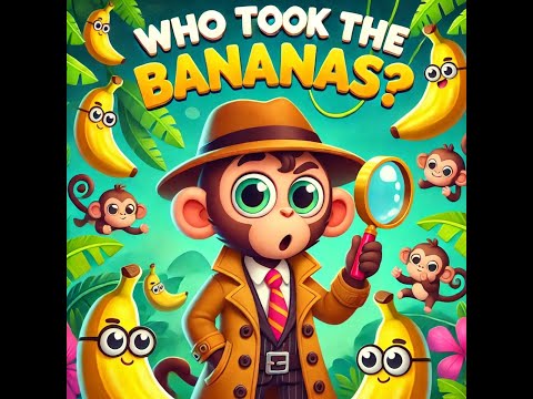 Who Took the Bananas? 🍌🐵 | Fun & Silly Kids Song + Dance Adventure! 🎶