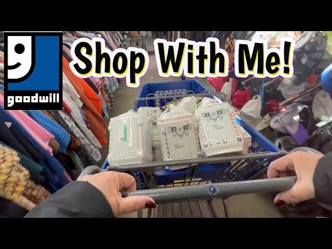 ASMR Goodwill Shop With Me 🛍️ Thrift Store Walkthrough | Relaxing Whispered Voiceover 🫠