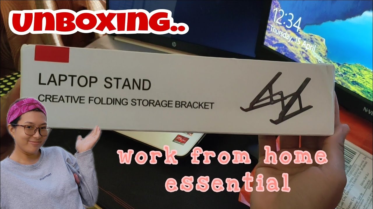 CHEAP ALUMINUM LAPTOP STAND FROM SHOPEE