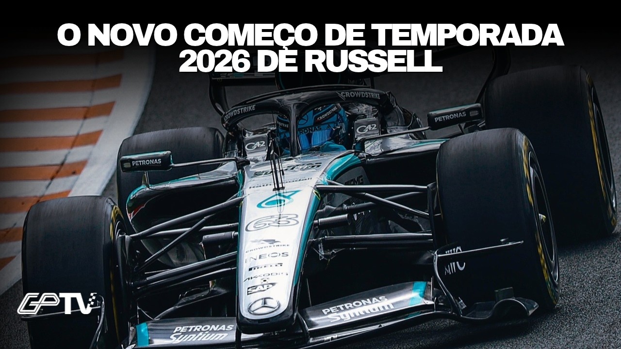 RUSSELL TEM DE ENCARAR PAÍSES BAIXOS COMO INÍCIO DA F1 2026 NA AUSTRÁLIA
