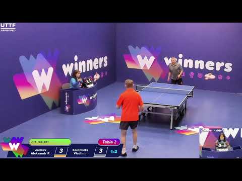 Winners League  12.04.21  Zaitsev Aleksandr P. - Kolomiets Vladimir 13:00