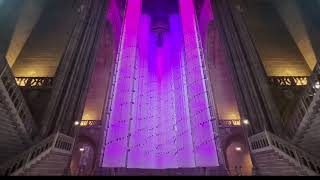 'Identity: We are all Together' sculptural artwork by Peter Walker at Liverpool Cathedral 2023
