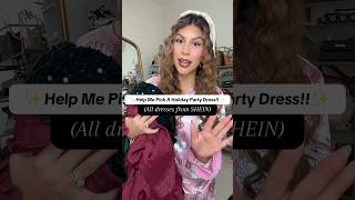 Download lagu ✨Help me choose my holiday party dress!✨  #sheinhaul #sheinfinds  #holidaydress mp3