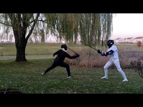 Longsword vs Sabre Sparring