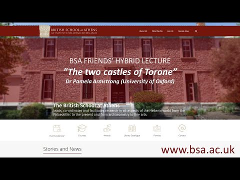 Dr Pamela Armstrong, “The Two Castles of Torone”