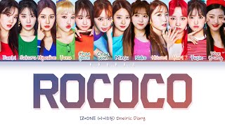 Download lagu IZ*ONE (아이즈원) - ROCOCO Lyrics (아이즈원 로코코 가사)(Color Coded Lyrics Han/Rom/Eng/가사) mp3