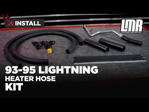 How To Install SVT F-150 Lightning Heater Hose Kit (93-95)