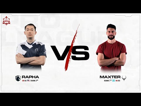 rapha vs maxter - Quake Pro League - Week 14
