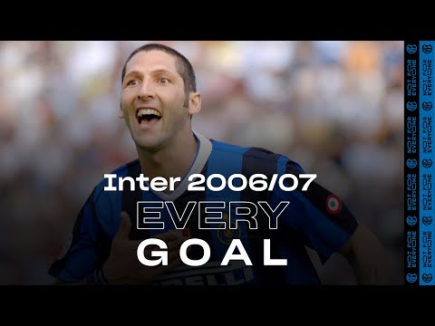 EVERY GOAL! | INTER 2006/07 | Materazzi, Crespo, Ibrahimovic, Adriano, Figo and many more... ⚽⚫🔵