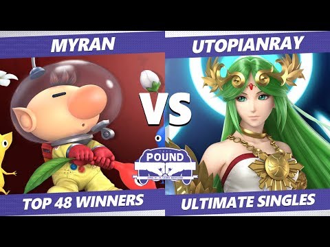 Pound 2019 SSBU - Armada Myran (Olimar) VS  UtopianRay (Palutena) Smash Ultimate Top 48 Winners