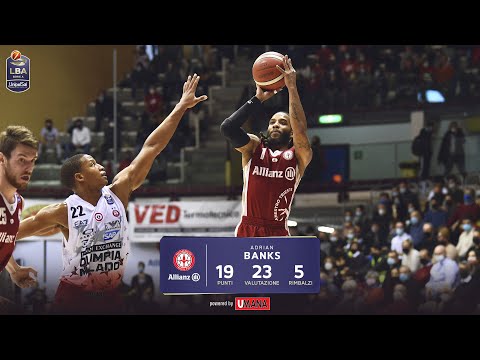 Umana Top Performance: Adrian Banks VS  A|X Armani Exchange Milano