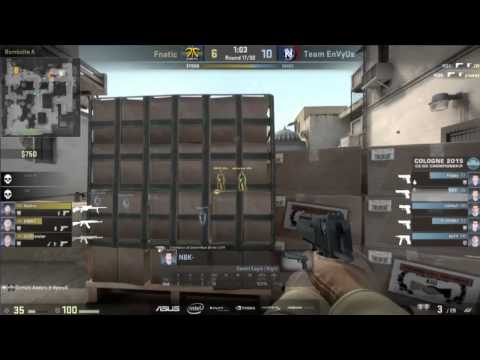 NBK Double DEAGLE Kill On Force - Fnatic vs EnVyUS 23.08.15