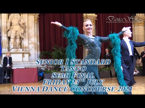 Vienna Dance Concourse 2021 - Senior I Standard Tango WDSF - Semi Final - 23 July 2021