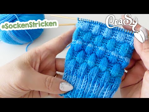 Strickmuster Sockenmuster "Nessy"